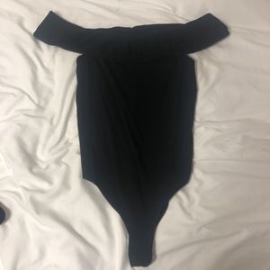 Off the shoulder body suit